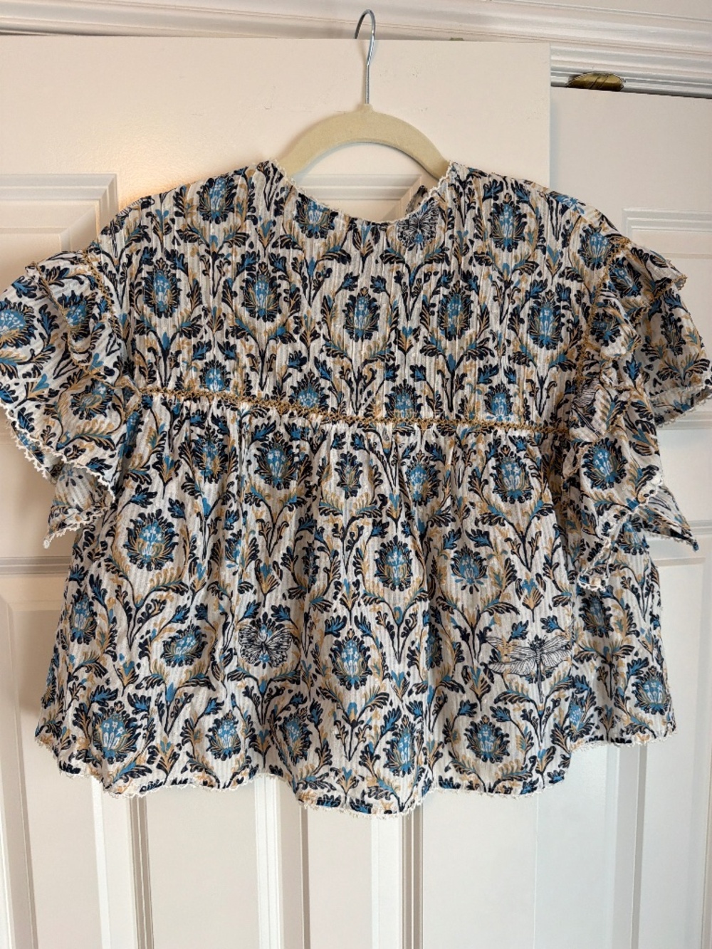 Poupette St Barth short sleeve blouse